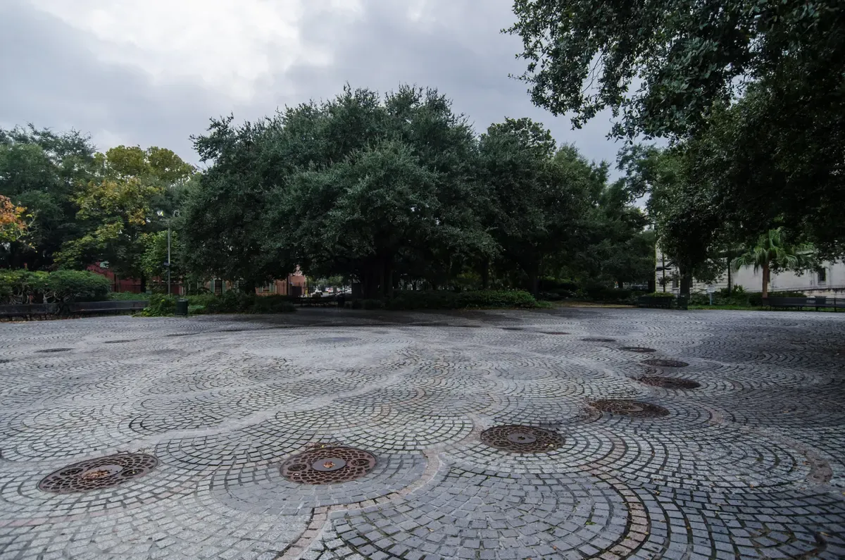 Congo Square in Armstrong Park, part of the voodoo history told on adults-only New Orleans ghost tours